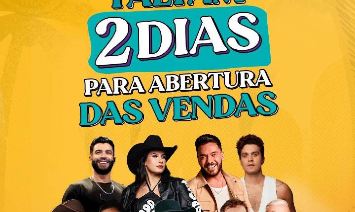 FESTIVAL DE VERÃO 2026 EM CABO FRIO