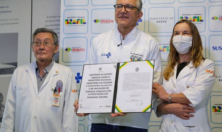 Ministério da Saúde renova contrato com Rede Sarah por R$ 7,5 bilhões